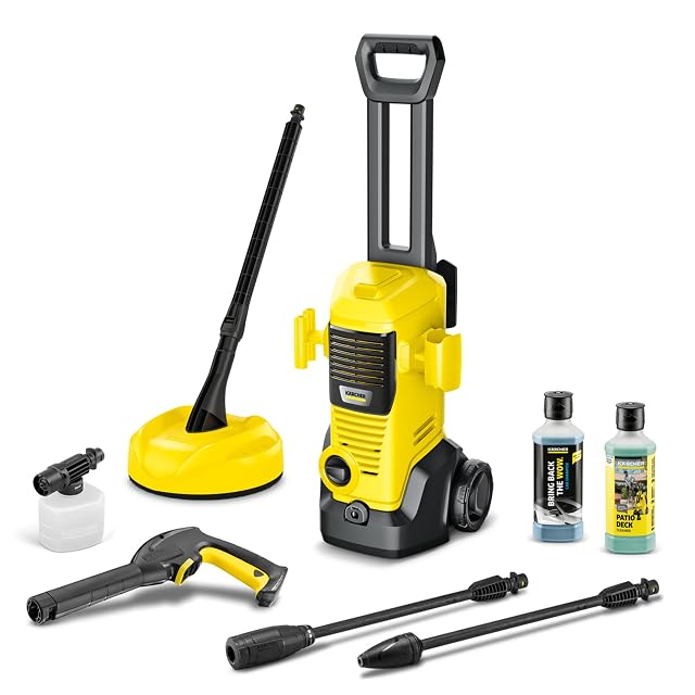 Idropulitrice Kärcher K 3 FJ Home con ugello Foam Jet e pulitore per superfici T 1, fotografia del prodotto