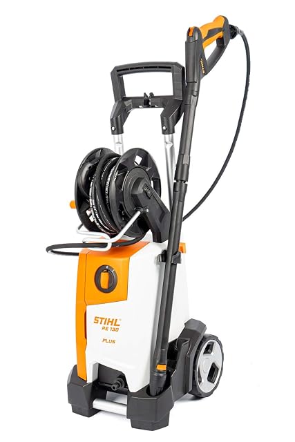 Idropulitrice Stihl RE 130 PLUS con ugello rotante e carrello integrato, fotografia del prodotto